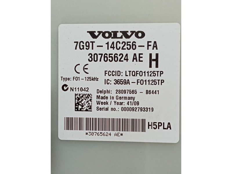 Recambio de caja reles / fusibles para volvo xc60 kinetic awd referencia OEM IAM 7G9T14C256FA 30765624AE 3659AF0125TP