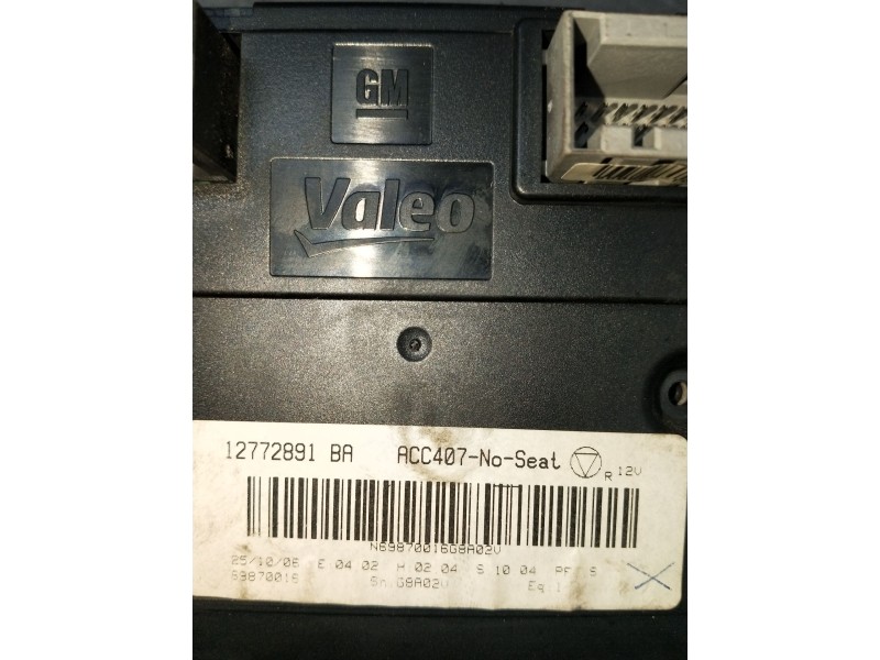 Recambio de mando calefaccion / aire acondicionado para saab 9-3 (ys3f, e79, d79, d75) 1,8t referencia OEM IAM 12772891BA ACC407