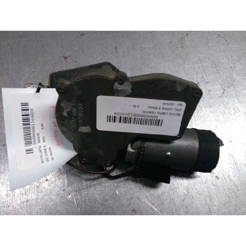 Recambio de motor limpia trasero para opel corsa a básico referencia OEM IAM 402690 90119224 