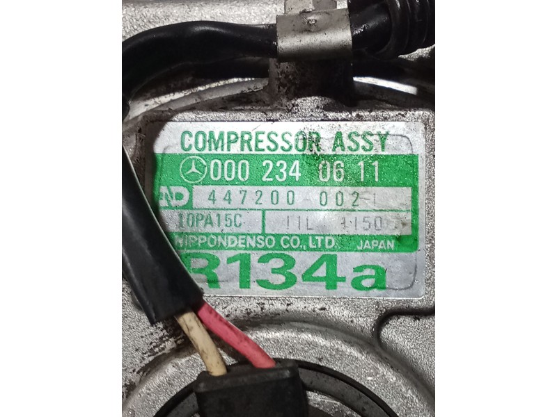 Recambio de compresor aire acondicionado para mercedes-benz clase e (w124) berlina referencia OEM IAM 000230611 447200002 