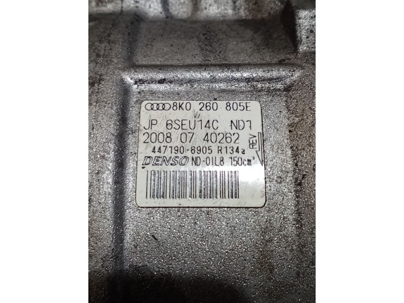 Recambio de compresor aire acondicionado para audi a4 avant (8k5) (2008) básico referencia OEM IAM 8K0260805E 4471906905 