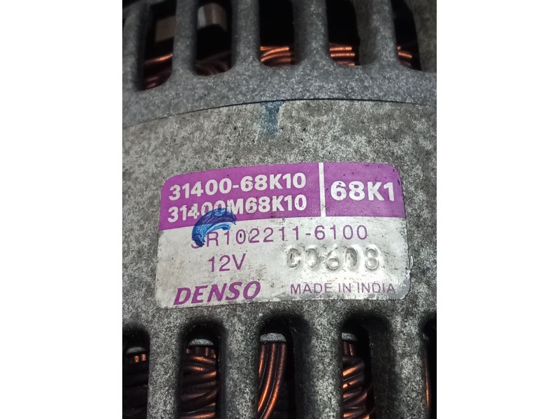 Recambio de alternador para nissan pixo (ua0) 1.0 referencia OEM IAM 3140068K10 31400M68K10 9R1022116100