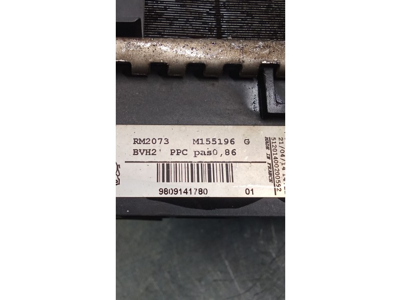 Recambio de radiador agua para citroën c4 picasso referencia OEM IAM   13