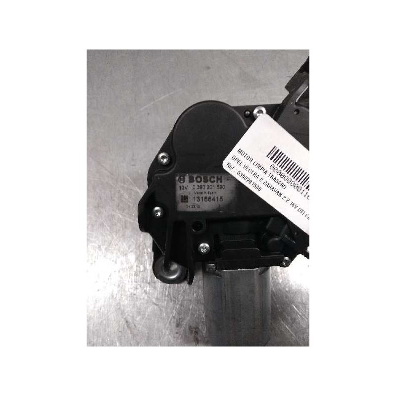 Recambio de motor limpia trasero para opel vectra c caravan 2.2 16v dti cat (y 22 dtr / l50) referencia OEM IAM 0390201590 13166