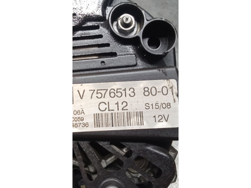 Recambio de alternador para peugeot 308 i (4a_, 4c_) 1.4 16v referencia OEM IAM V75765138001  07
