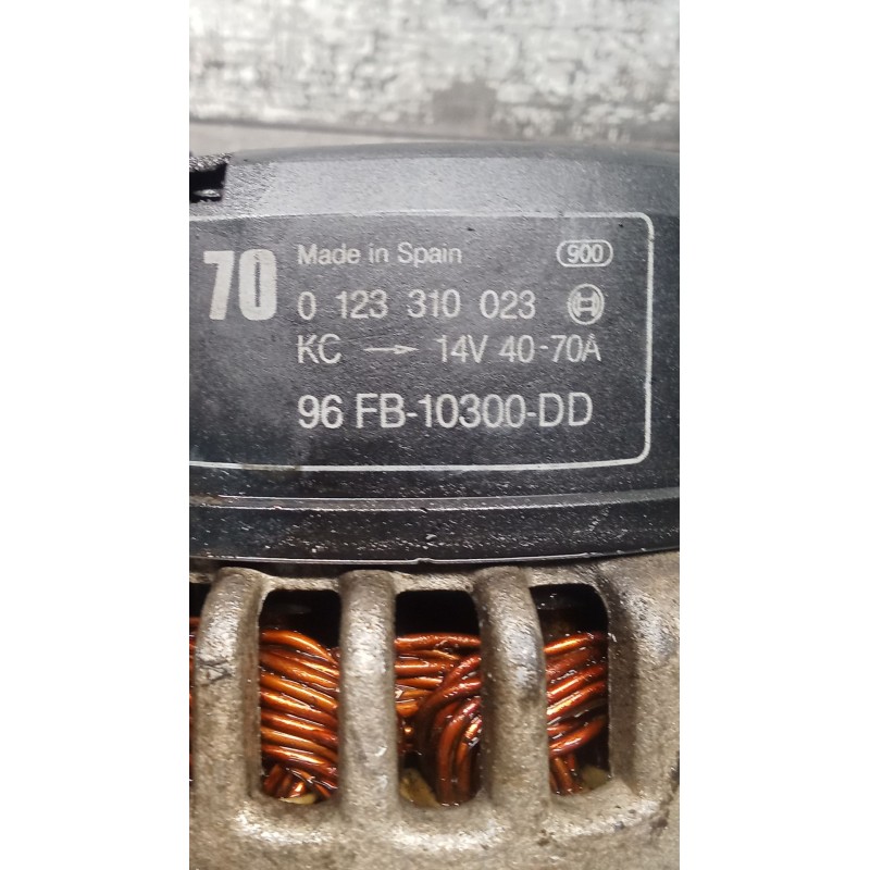 Recambio de alternador para ford ka (rb_) 1.3 i referencia OEM IAM 96FB10300DD 0123310023 96 70A