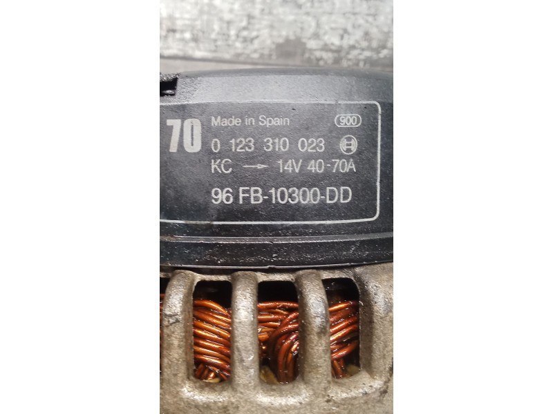 Recambio de alternador para ford ka (rb_) 1.3 i referencia OEM IAM 96FB10300DD 0123310023 96 70A