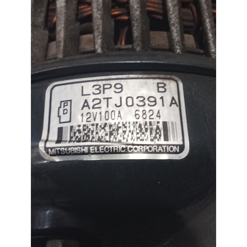 Recambio de alternador para mazda mx-5 (nc) 1.8 roadster coupe active+ (93kw) referencia OEM IAM A2TJ031A  07
