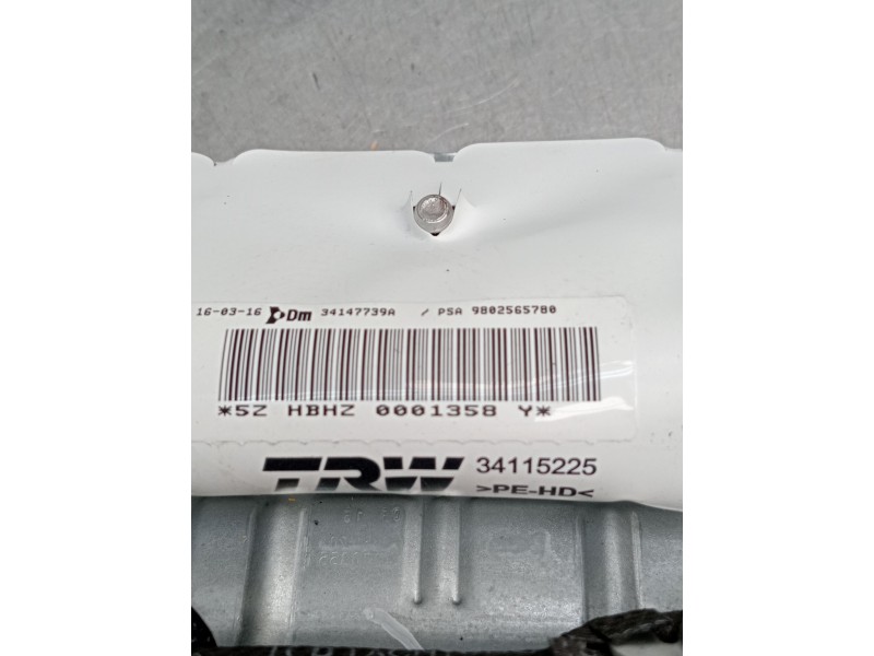 Recambio de airbag cortina delantero izquierdo para ds 5 business class hybrid 4x4 referencia OEM IAM 34115225 000135B 2012
