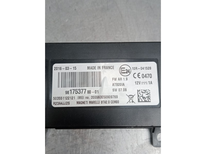 Recambio de modulo electronico para ds 5 business class hybrid 4x4 referencia OEM IAM 9817537780 503551122121 2012