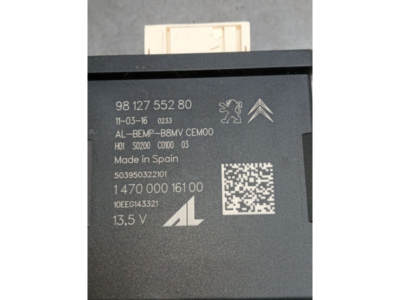 Recambio de modulo electronico para ds 5 business class hybrid 4x4 referencia OEM IAM 9812755280 147000016100 2012
