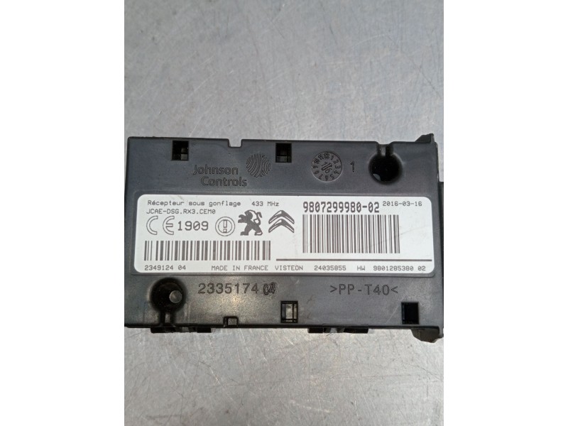 Recambio de modulo electronico para ds 5 business class hybrid 4x4 referencia OEM IAM 980729998002 9801285380 2012