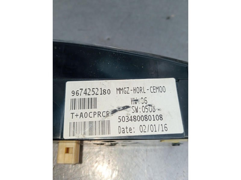 Recambio de cuadro relojes para ds 5 business class hybrid 4x4 referencia OEM IAM 9674252180 503480080108 2012