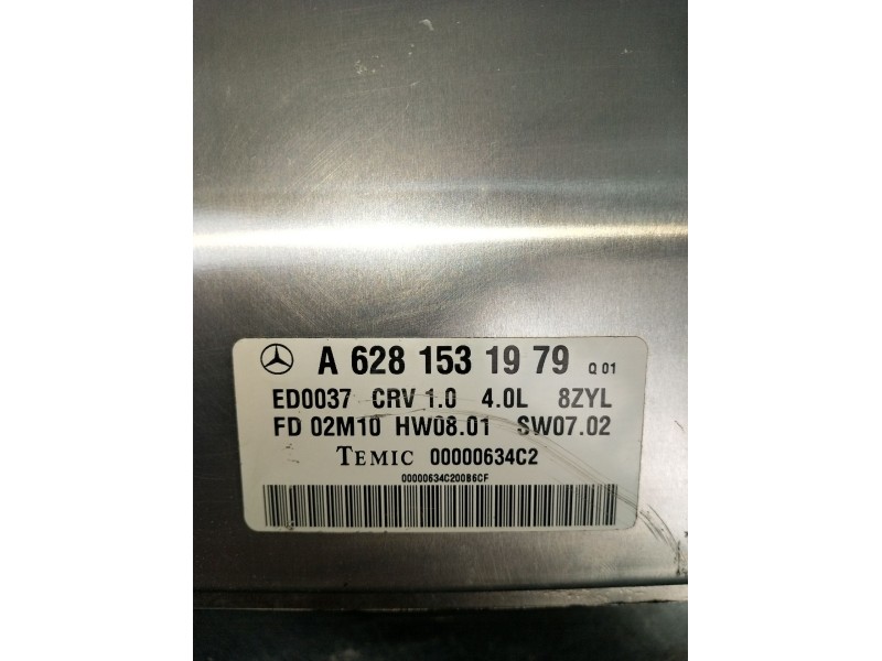 Recambio de centralita motor uce para mercedes-benz clase m (w163) 400 cdi inspiration (163.128) referencia OEM IAM A6281531979 
