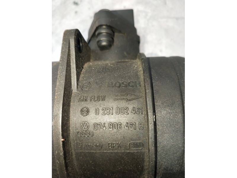 Recambio de caudalimetro para audi a3 sportback (8pa) 2.0 tdi referencia OEM IAM 0281002461 074906461B 2007