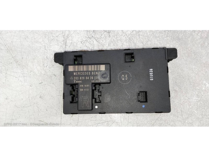 Recambio de modulo electronico para mercedes clase c (w203) berlina 220 cdi (203.006) referencia OEM IAM 2038206426  