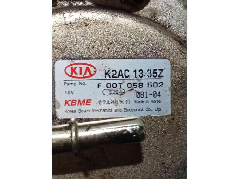 Recambio de bomba combustible para kia sephia sedán (fa) 1.5 i referencia OEM IAM K2AC1335Z 00T058502 