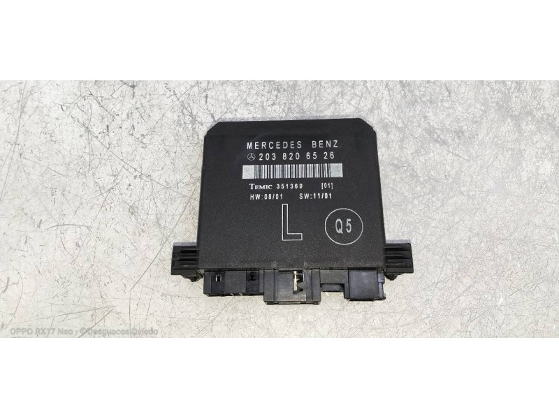 Recambio de modulo electronico para mercedes clase c (w203) berlina 220 cdi (203.006) referencia OEM IAM 2038206526  