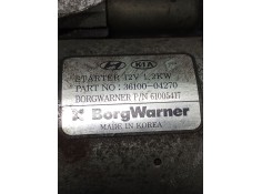 Recambio de motor arranque para kia stonic (yb) 1.0 t-gdi referencia OEM IAM 3610004270 61005417  2
