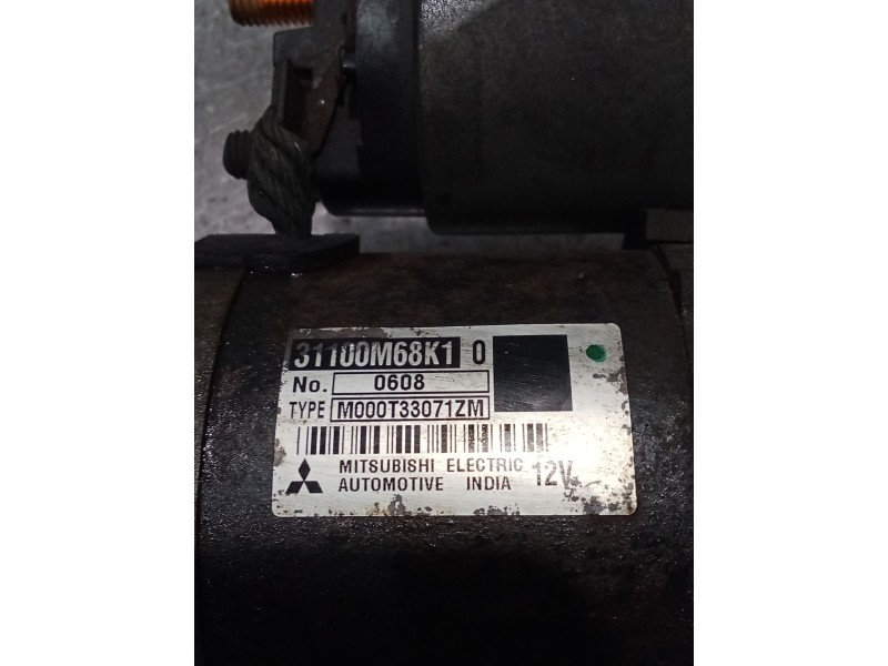 Recambio de motor arranque para nissan pixo (ua0) 1.0 referencia OEM IAM 31100M68K1 M000T33071ZM 