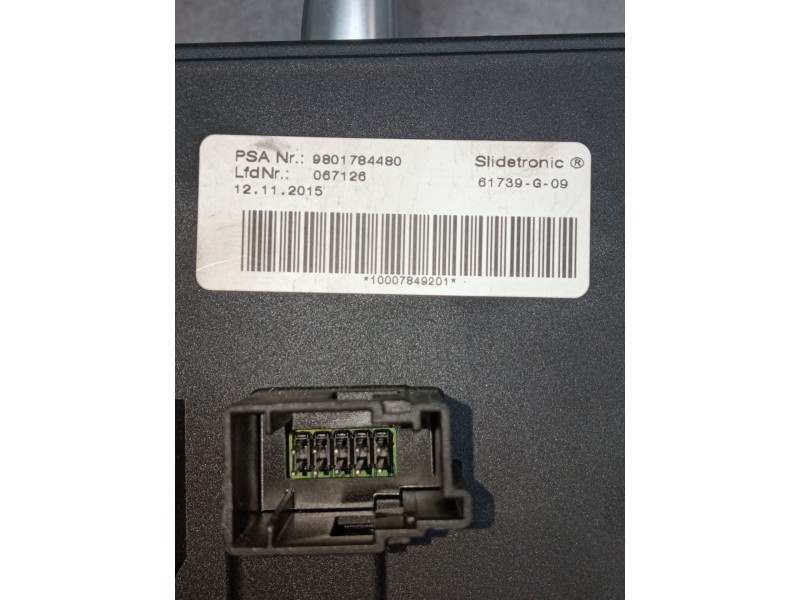 Recambio de palanca cambio para ds 5 business class hybrid 4x4 referencia OEM IAM 9801784480 067126 2012