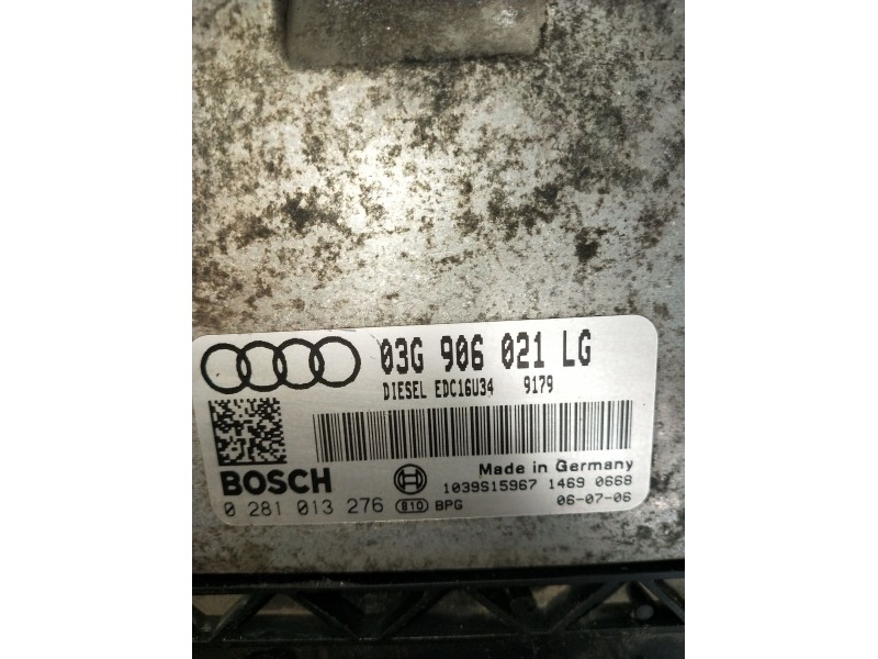 Recambio de centralita motor uce para audi a3 sportback (8pa) 2.0 tdi referencia OEM IAM 0281013276 03G906021LG 2007