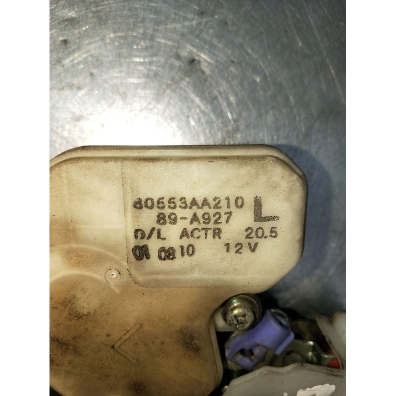 Recambio de motor cierre centralizado delantero izquierdo para nissan x-trail i (t30) 2.2 di 4x4 referencia OEM IAM 80553AA210 5