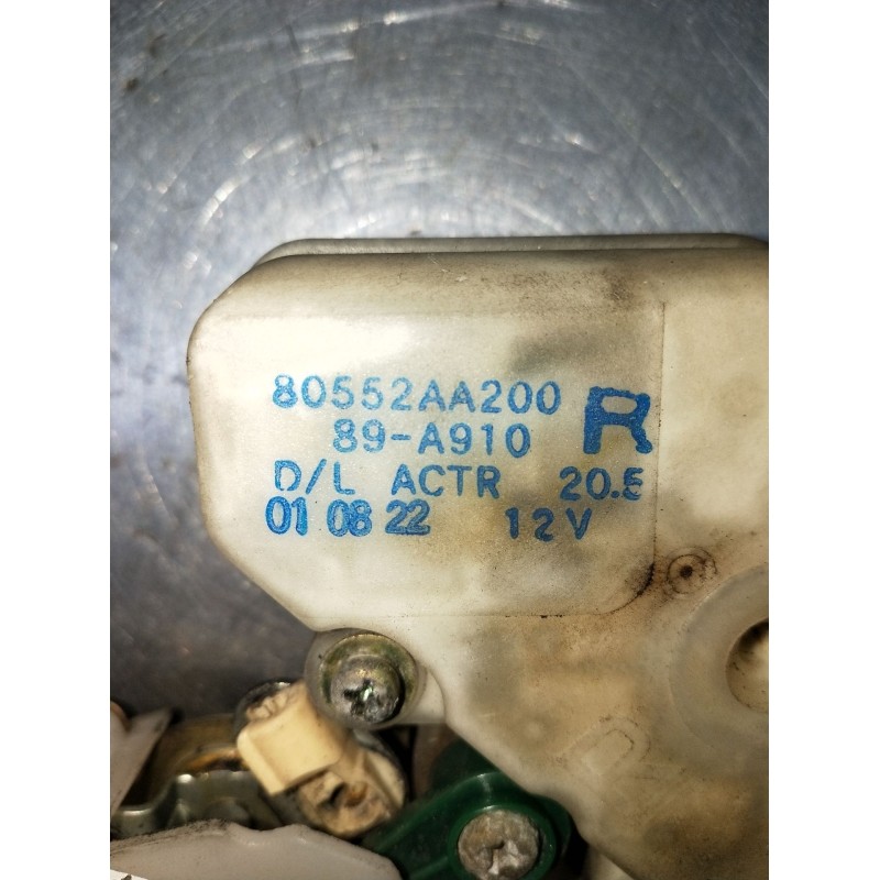 Recambio de motor cierre centralizado delantero derecho para nissan x-trail i (t30) 2.2 di 4x4 referencia OEM IAM 80552AA200 5P 