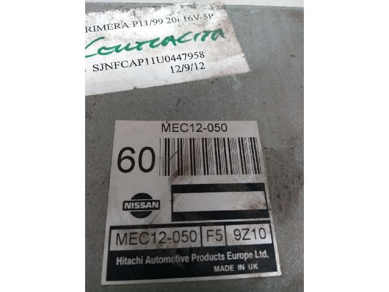 Recambio de centralita motor uce para nissan primera berlina (p11) referencia OEM IAM MEC12050 60 