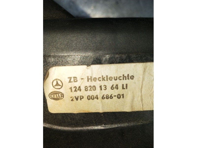 Recambio de piloto trasero izquierdo para mercedes-benz clase e (w124) berlina referencia OEM IAM 1248201364 2VP00468601 1984