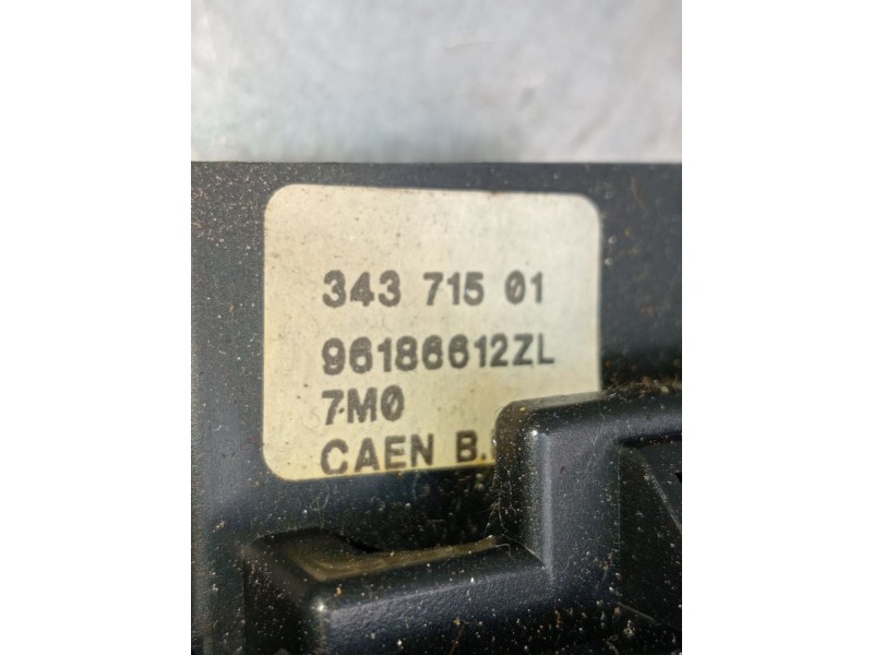 Recambio de mando limpia para peugeot 607 (9d, 9u) 2.2 16v referencia OEM IAM 96186612ZL 34371501 2000