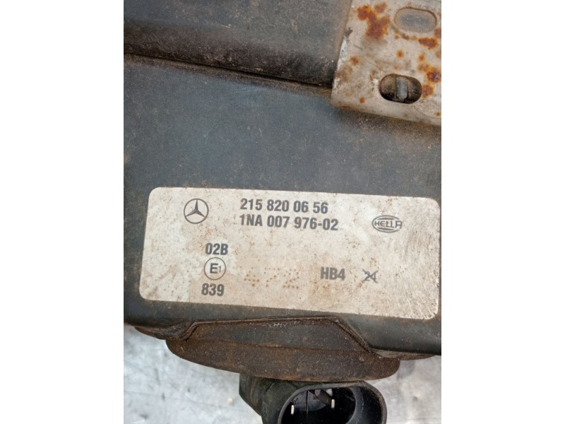 Recambio de faro antiniebla derecho para mercedes-benz clase c (w203) c 270 cdi (203.016) referencia OEM IAM 2158200656 1NA00797