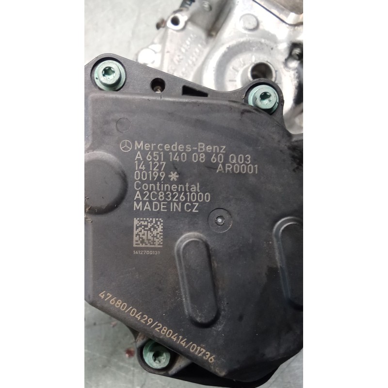 Recambio de valvula egr para mercedes-benz viano (w639) cdi 2.2 (639.811, 639.813, 639.815, 639.711, 639.713) referencia OEM IAM