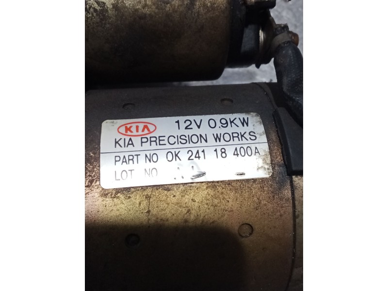 Recambio de motor arranque para kia sephia sedán (fa) 1.5 i referencia OEM IAM   