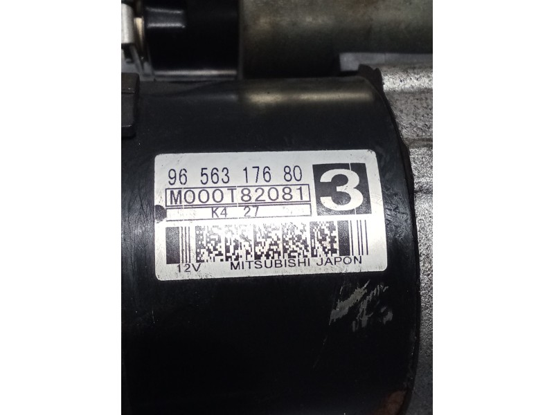 Recambio de motor arranque para peugeot 407 (6d_) 1.8 (6d6fzb) referencia OEM IAM 9656317680 M000T82081 04