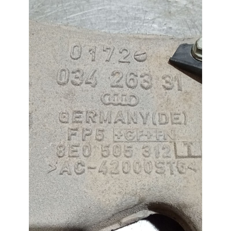 Recambio de brazo suspension inferior trasero derecho para audi a4 b6 (8e2) 2.5 tdi quattro referencia OEM IAM 8E0505312 0342633