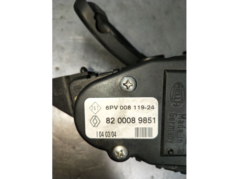 Recambio de potenciometro pedal para renault kangoo express (fc0/1_) 1.5 dci (fc07, fc1r) referencia OEM IAM 6PV00811924 8200089