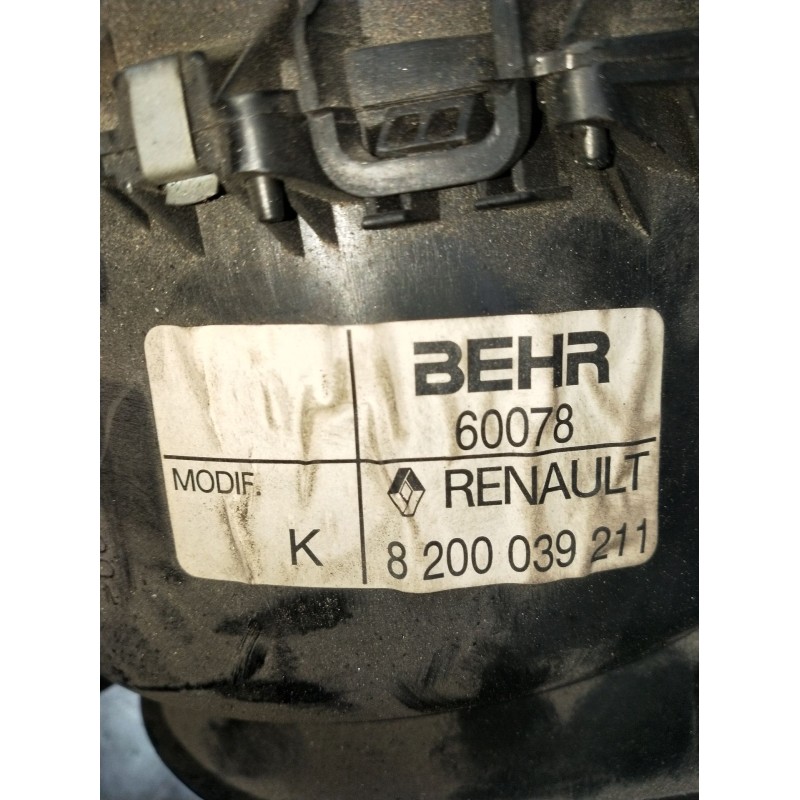 Recambio de motor calefaccion para renault kangoo express (fc0/1_) 1.5 dci (fc07, fc1r) referencia OEM IAM 8200039211 60078 2001