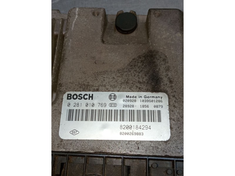 Recambio de centralita motor uce para renault megane ii (bm0/1_, cm0/1_) 1.9 dci (bm0g, cm0g) referencia OEM IAM 0281010769 8200