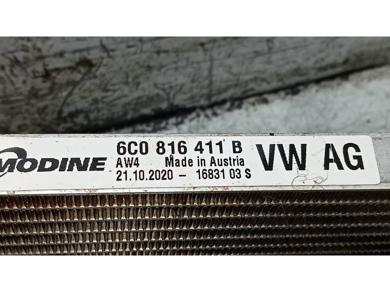 Recambio de condensador / radiador aire acondicionado para skoda fabia 1.0 tsi referencia OEM IAM 6C0816411B  
