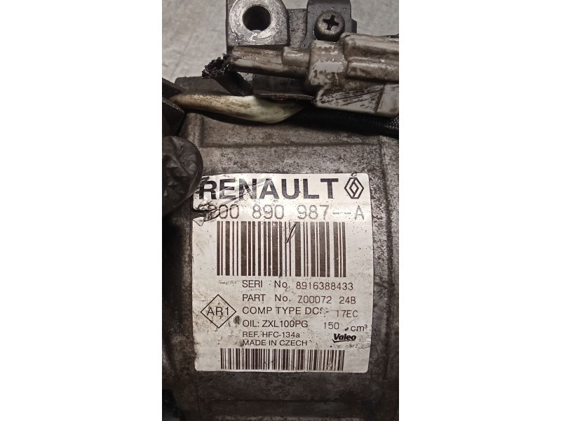 Recambio de compresor aire acondicionado para renault laguna iii (bt0/1) 2.0 dci (bt01, bt08, bt09, bt0e, bt0k, bt12, bt1c, bt1d