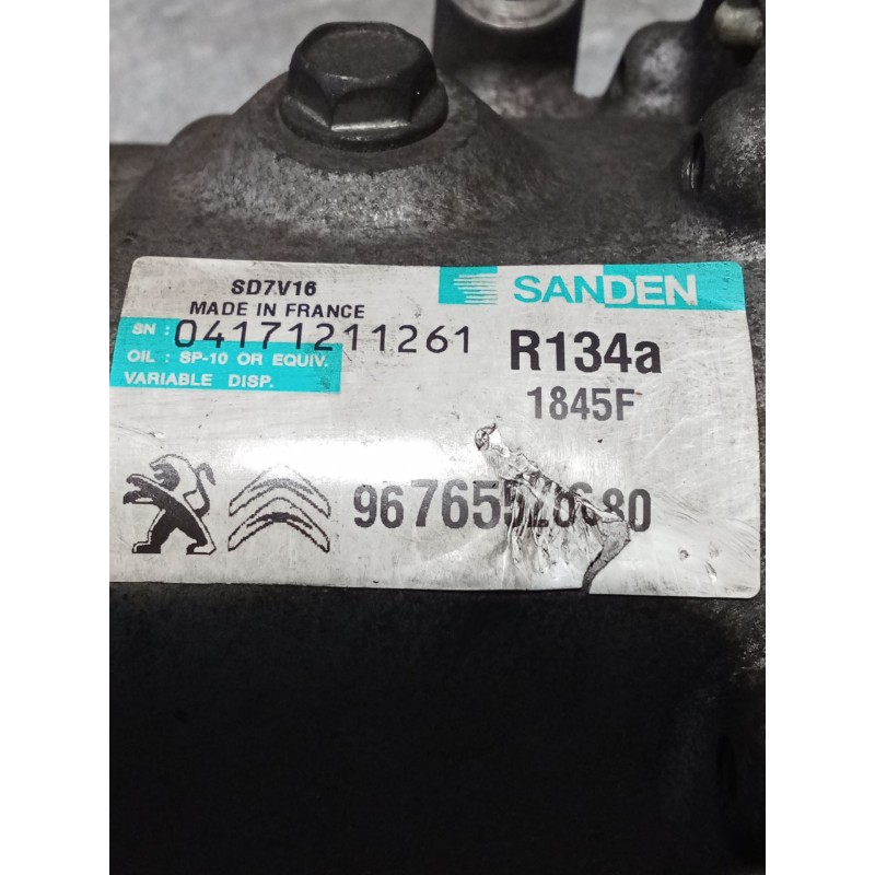 Recambio de compresor aire acondicionado para citroën jumper iii furgoneta 2.2 hdi 130 referencia OEM IAM   