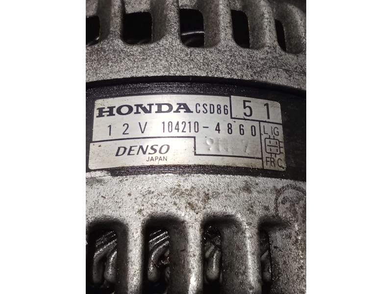 Recambio de alternador para honda civic viii hatchback (fn, fk) 2.2 ctdi (fk3) referencia OEM IAM 1042104860  