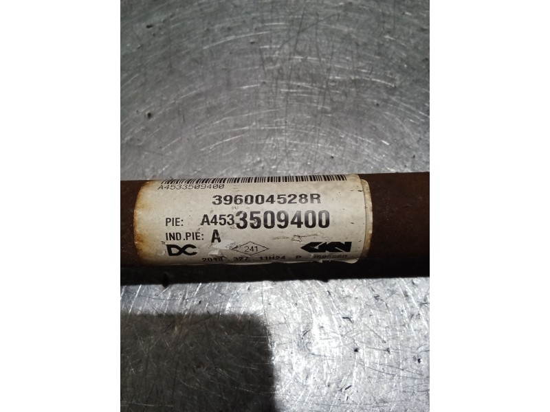 Recambio de transmision delantera derecha para smart fortwo coupe electric drive / eq pull&bear (453.391) referencia OEM IAM   