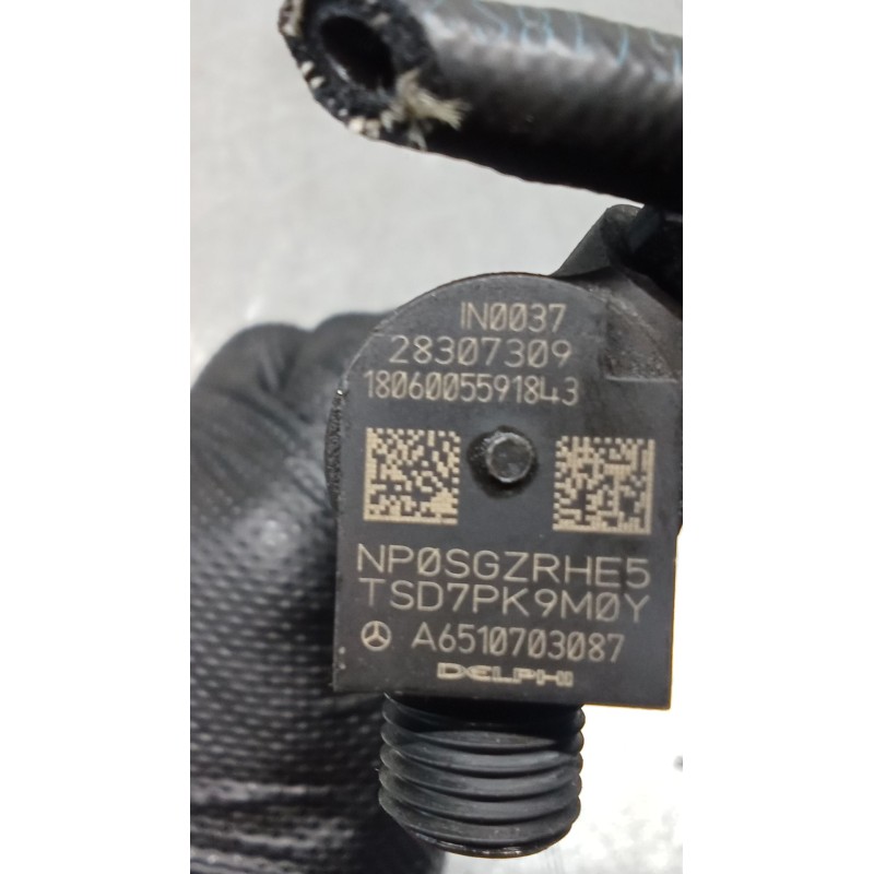 Recambio de inyector para mercedes-benz sprinter 3,5-t furgoneta (b907, b910) 314 cdi (910.631, 910.633) referencia OEM IAM A651
