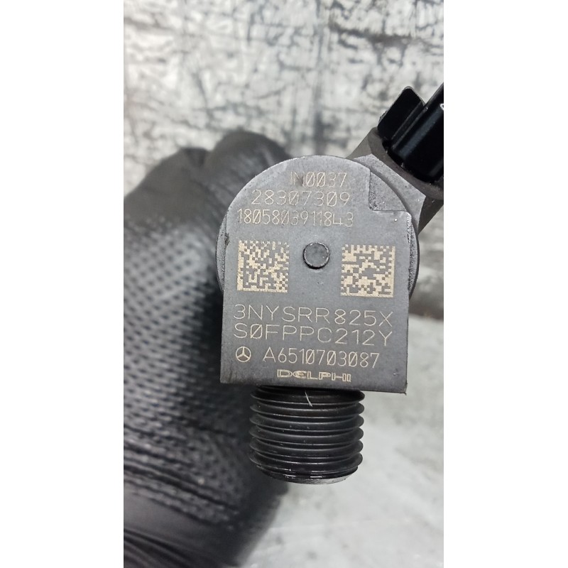 Recambio de inyector para mercedes-benz sprinter 3,5-t furgoneta (b907, b910) 314 cdi (910.631, 910.633) referencia OEM IAM A651