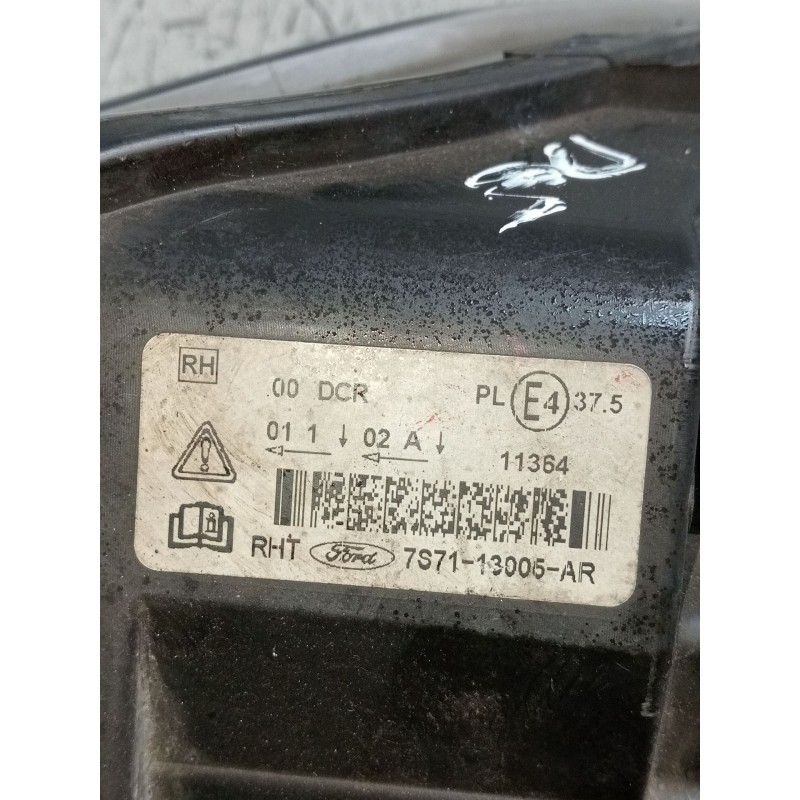Recambio de faro derecho para ford mondeo sportbreak (ca2) trend x referencia OEM IAM 7S7113005AR XENON 2007