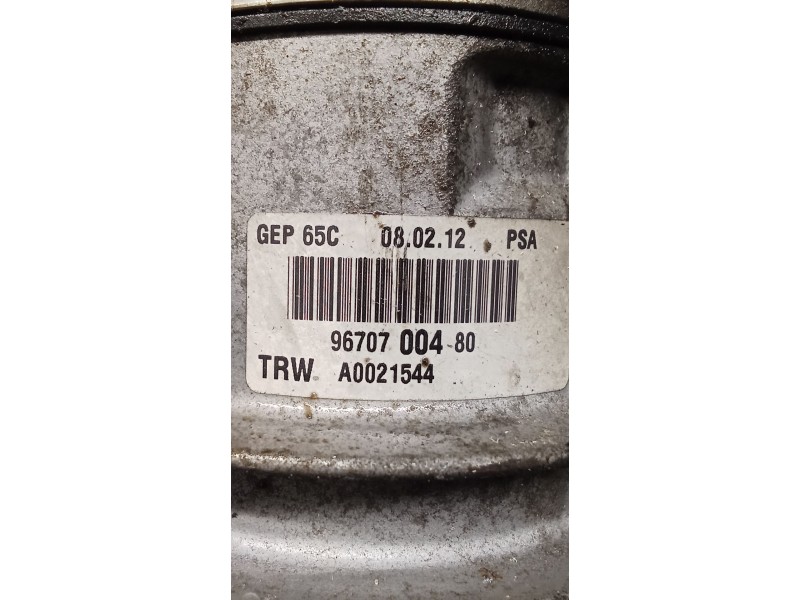 Recambio de bomba direccion para peugeot partner furgoneta/monovolumen 1.6 hdi / bluehdi 75 referencia OEM IAM 9670700480 A00215