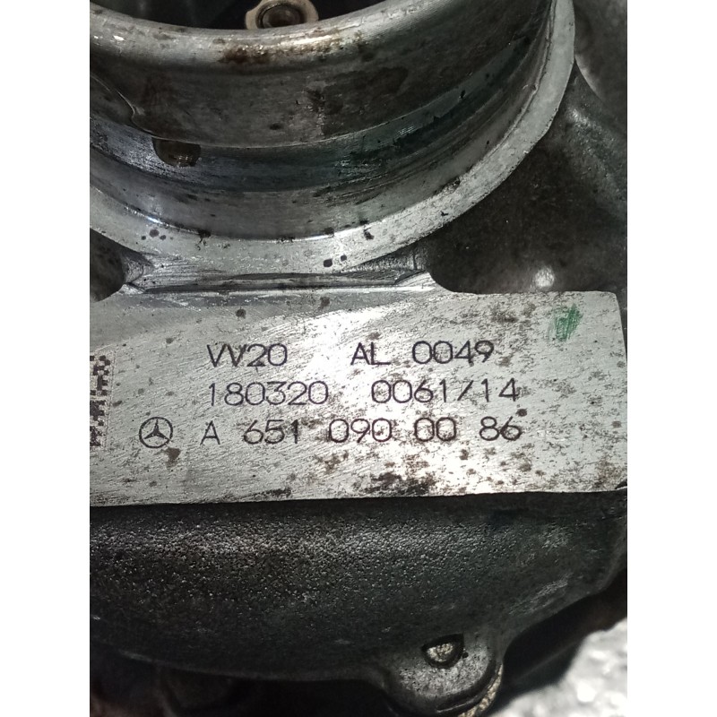 Recambio de turbocompresor para mercedes-benz viano (w639) cdi 2.2 (639.811, 639.813, 639.815, 639.711, 639.713) referencia OEM 