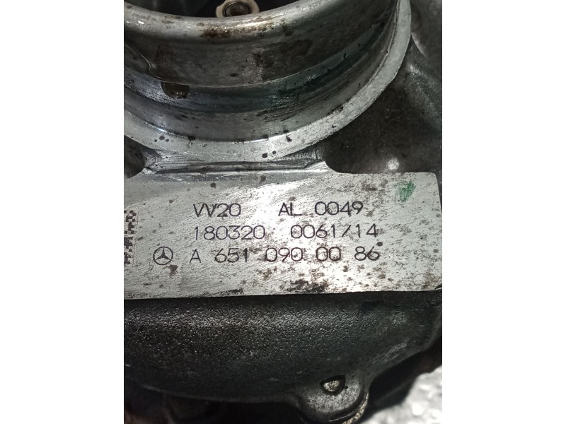 Recambio de turbocompresor para mercedes-benz viano (w639) cdi 2.2 (639.811, 639.813, 639.815, 639.711, 639.713) referencia OEM 